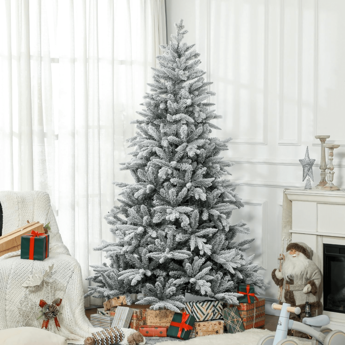 Christmas Snow Tree - Memories InsiteCHRISTMAS SNOW TREE 198CM